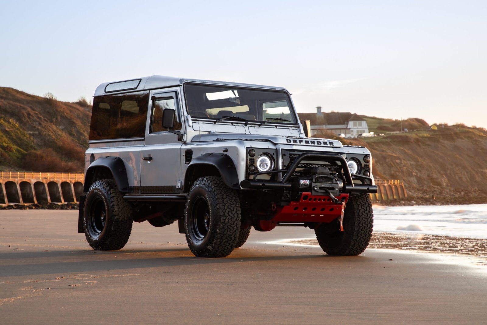 Electric Land Rover Defender conversion by Relik EV