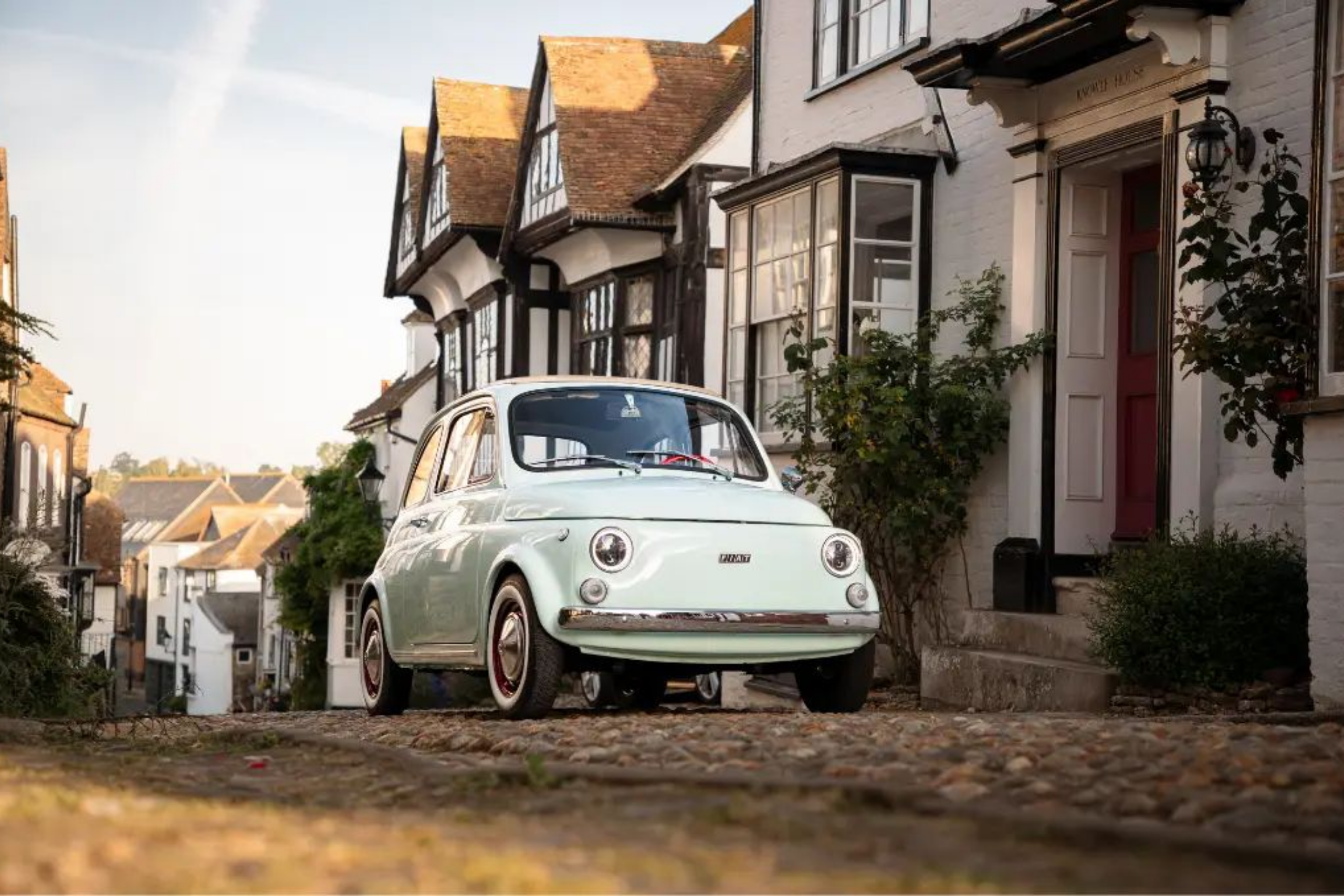 Classic Fiat 500 electric conversion — iconic Italian city car converted to EV by Relik Electric